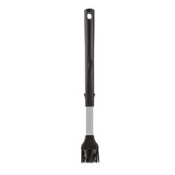 Mr. Bar-B-Q Silicone Black/Silver Basting Brush 1 pc