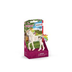 Schleich Bayala Rainbow Unicorn Foal Toy Multicolored
