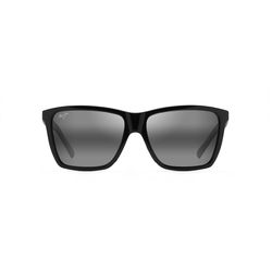 Maui Jim Cruzem Sunglasses Unisex Black Gloss Frame Neutral Gray Lens Polarized