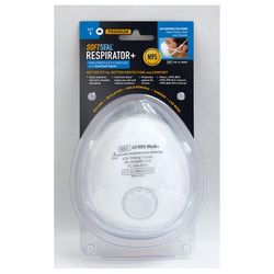 SoftSeal N95 Multi-Purpose Premium Disposable Particulate Respirator Valved White M 1 pk
