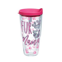 Tervis Simply Southern 24 oz Fur Mama Bear Multicolored BPA Free Tumbler with Lid