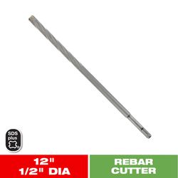Diablo 1/2 in. X 12 in. L Carbide Rebar Cutter SDS-Plus Shank 1 pk