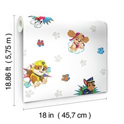 RoomMates 18.86 in. L Peel and Stick Wallpaper