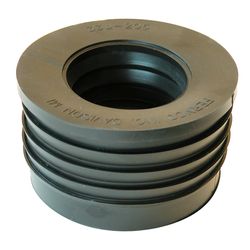 Fernco Schedule 40 3 in. Compression X 2 in. D Compression PVC Donut Fitting