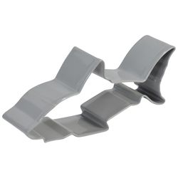 R&M International Corp 5 in. L Shark Cookie Cutter Gray 1 pc