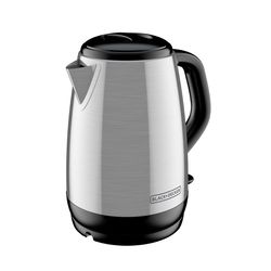 Black+Decker 1.7 L Black/Silver Electric Kettle