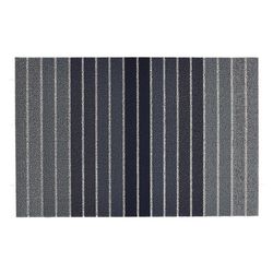 Chilewich 24 in. W X 36 in. L Denim Block Stripe Vinyl Utility Mat