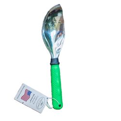 Garden Works 13.13 in. Stainless Steel Soil Scoop Wood Handle