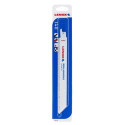LENOX 10 in. Carbide Grit Reciprocating Saw Blade 2 pk