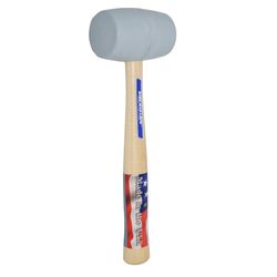 Vaughan 22 oz Mallet Rubber Head Hickory Handle