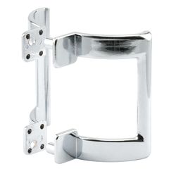 Prime-Line 1.8 in. H Chrome Silver Frameless Shower Door Handle