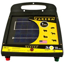 Zareba 5 V Solar-Powered Fence Energizer 10 mi. Black