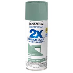 Rust-Oleum Painter's Touch 2X Ultra Cover Satin Eucalyptus Paint+Primer Spray Paint 12 oz