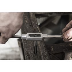 Century Drill & Tool Metric and SAE 1/16-1/2 Adjustable Tap Wrench