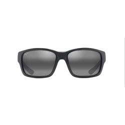 Maui Jim Mangroves Sunglasses Men's Black w/Grey Interior Frame Neutral Gray Lens Polarized