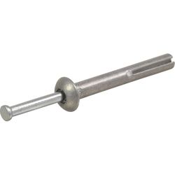Hillman 1/4 in. D X 1-1/2 in. L Zinc Round Head Hammer Drive Anchor 2 pk