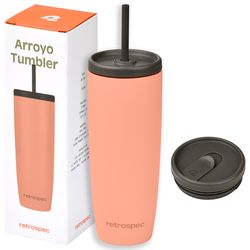 Retrospec Arroyo 24 oz Melon BPA Free Tumbler
