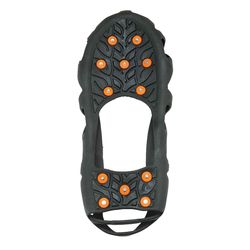 Ergodyne Trex Men's Carbon Steel/Rubber Step-In Ice Cleats Black S 1 pair