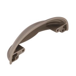 Amerock Traditional Cup Cabinet Cup Pull 3 in. Satin Nickel Silver 1 pk