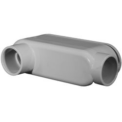 Cantex 3/4 in. D PVC Conduit Body For PVC 1 each