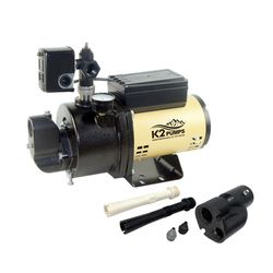 K2 Pumps 3/4 HP 2 wire 1200 gph Cast Iron Convertible Jet Well Pump