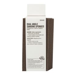 Ace 5 in. L X 2.5 in. W X 1 in. 80 Grit Medium Wedge Sanding Sponge