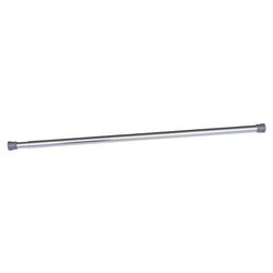 Design House Shower Rod 63 in. L Chrome
