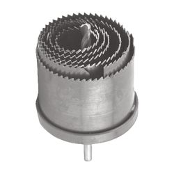 GreatNeck Assorted in. Steel 1 in. L X 1/4 in. D 7-in-1 Hole Saw Arbor Included