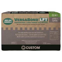 Custom Building Products VersaBond LFT Gray Premium Mortar 50 lb