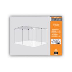 AHC 20 ft. W X 20 ft. L Heavy Duty Polyethylene Canopy Tarp Silver
