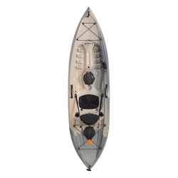 Lifetime Plastic Brown Kayak 31 in. W X 120 in. L