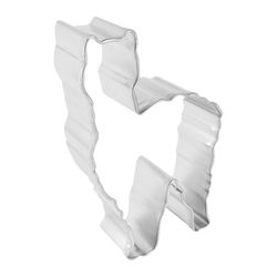 R&M International Corp 3 in. W X 4 in. L Llama Cookie Cutter Silver 1 pc