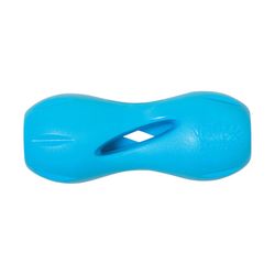 West Paw Zogoflex For Dog Blue Plastic Qwizl Dog Treat Toy/Dispenser Large 1 pk