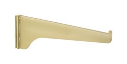 Knape & Vogt Steel Regular Duty Bracket 16 Ga. 10 in. L 160 lb