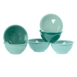 OGGI 9 oz Polypropylene Assorted Prep Bowls 6 pc