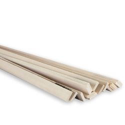 Midwest Products 1/8 in. X 1/2 in. W X 2 ft. L Basswood Strip #2/BTR Premium Grade