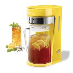 Starfrit 84 oz Firefly Yellow Iced Tea Maker