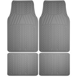 Armor All Gray Rubber Auto Floor Mats 4 pk