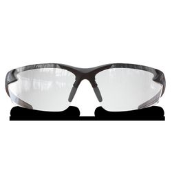 Edge Eyewear Zorge G2 Anti-Fog Safety Glasses Clear Lens Black Frame 1 pc