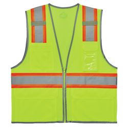 Ergodyne GloWear Reflective Safety Vest Lime XL