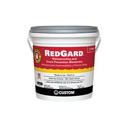 Custom Building Products RedGard Ready to Use Pink Waterproofing and Crack Prevention 1 gal