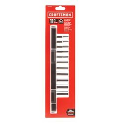 Craftsman 1/4 in. drive SAE 6 Point Deep Socket Set 11 pc