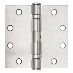 Brinks Commercial 4.5 in. L Satin Chrome Door Hinge 1 pk