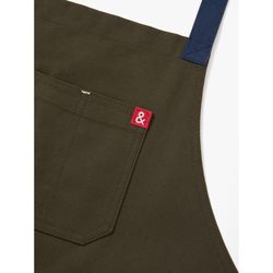 Hedley & Bennett Olive Cotton Apron