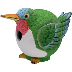 Songbird Essentials 6.3 in. H X 5.91 in. W X 10.24 in. L Wood Bird House