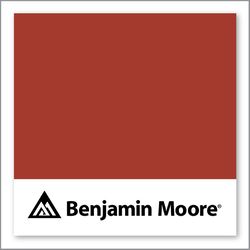 Benjamin Moore Smoldering Red 2007-10