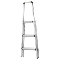 Xtend+Climb Home Series 51 in. H X 17.5 in. W X 26 in. D 225 lb. cap. 3 step Aluminum Step Stool