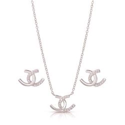 Montana Silversmiths Women's Horseshoe Happiness Silver Jewelry Sets Water Resistant