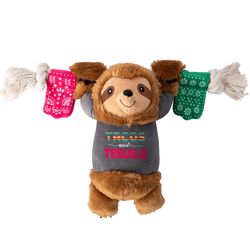 Pet Shop by Fringe Studio For Dog Multicolored Plush Tacos & Tequila Dog Toy 1 pk