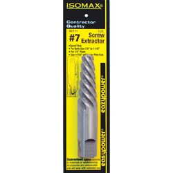 Eazypower Isomax #7 Sizes Carbon Steel Screw Extractor 1 pc